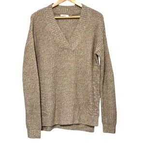 Dex Knitted Women's Beige Sweater Small